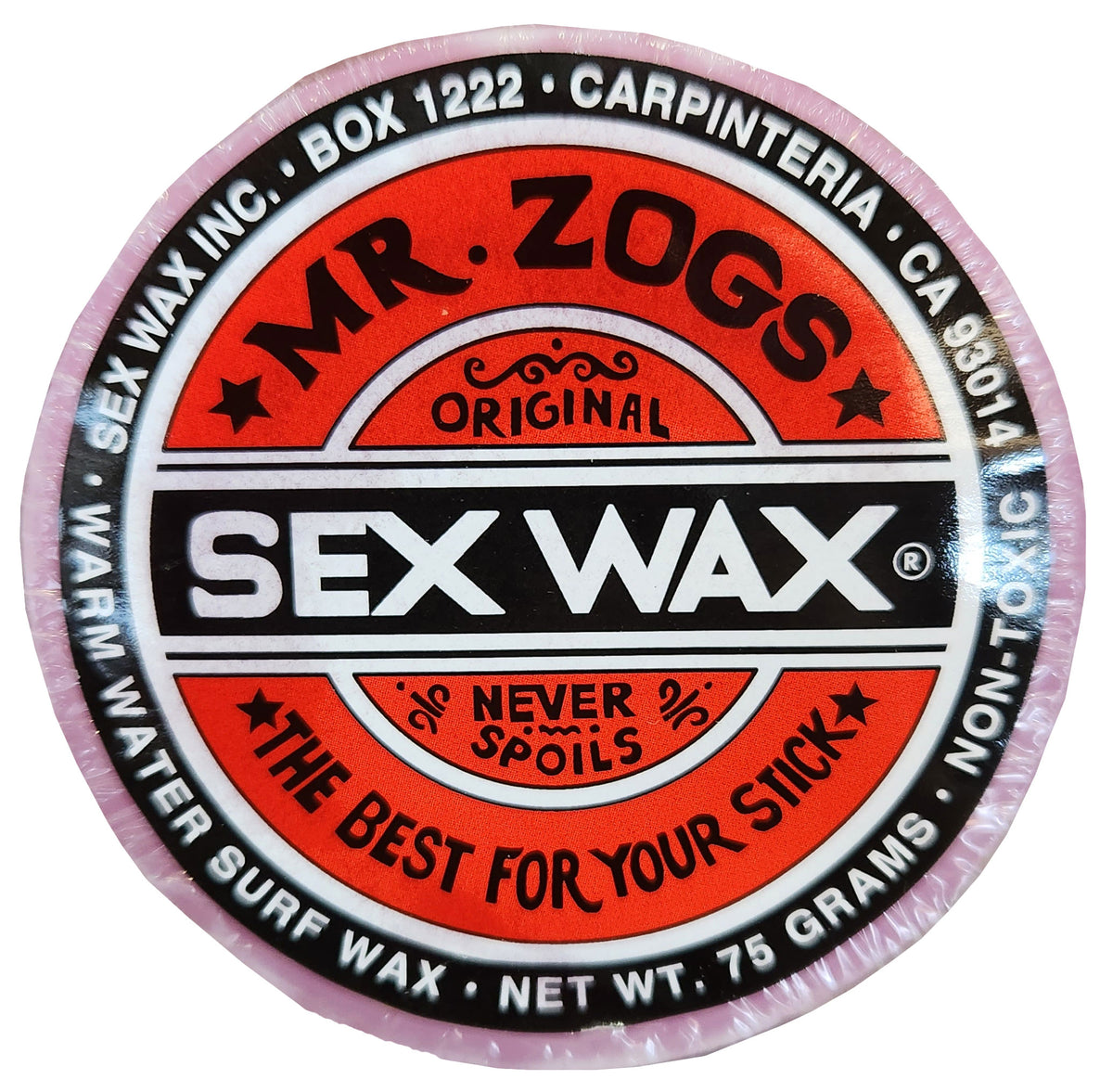 Mr. Zogs Sex Wax Original - Four Warm Bars - Purple
