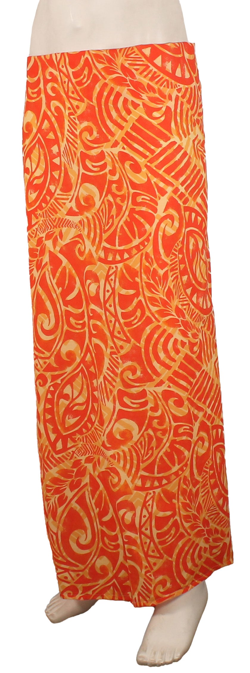 Aces Men's Lavalava - Orange / Yellow