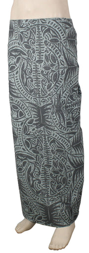Aces Men's Lavalava - Light Grey / Charcoal