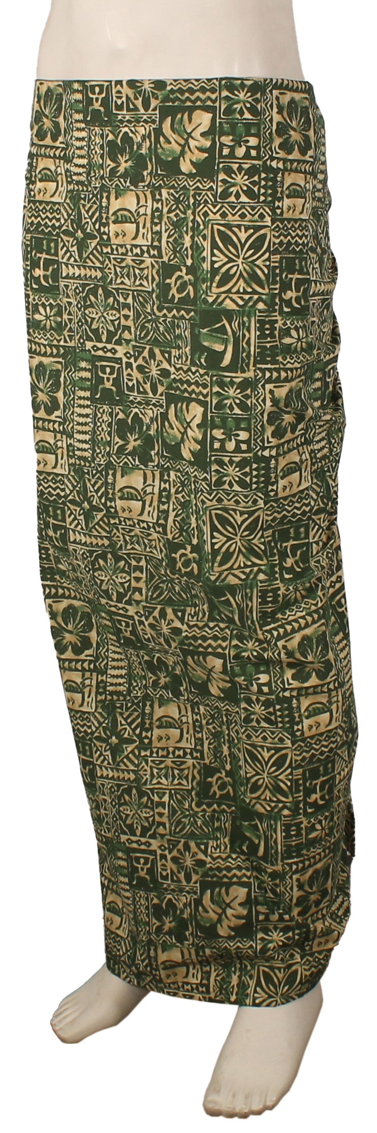Aces Men's Lavalava - Tribal Green