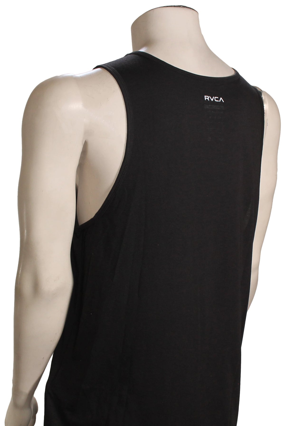 RVCA Icon Tank - Black – back view