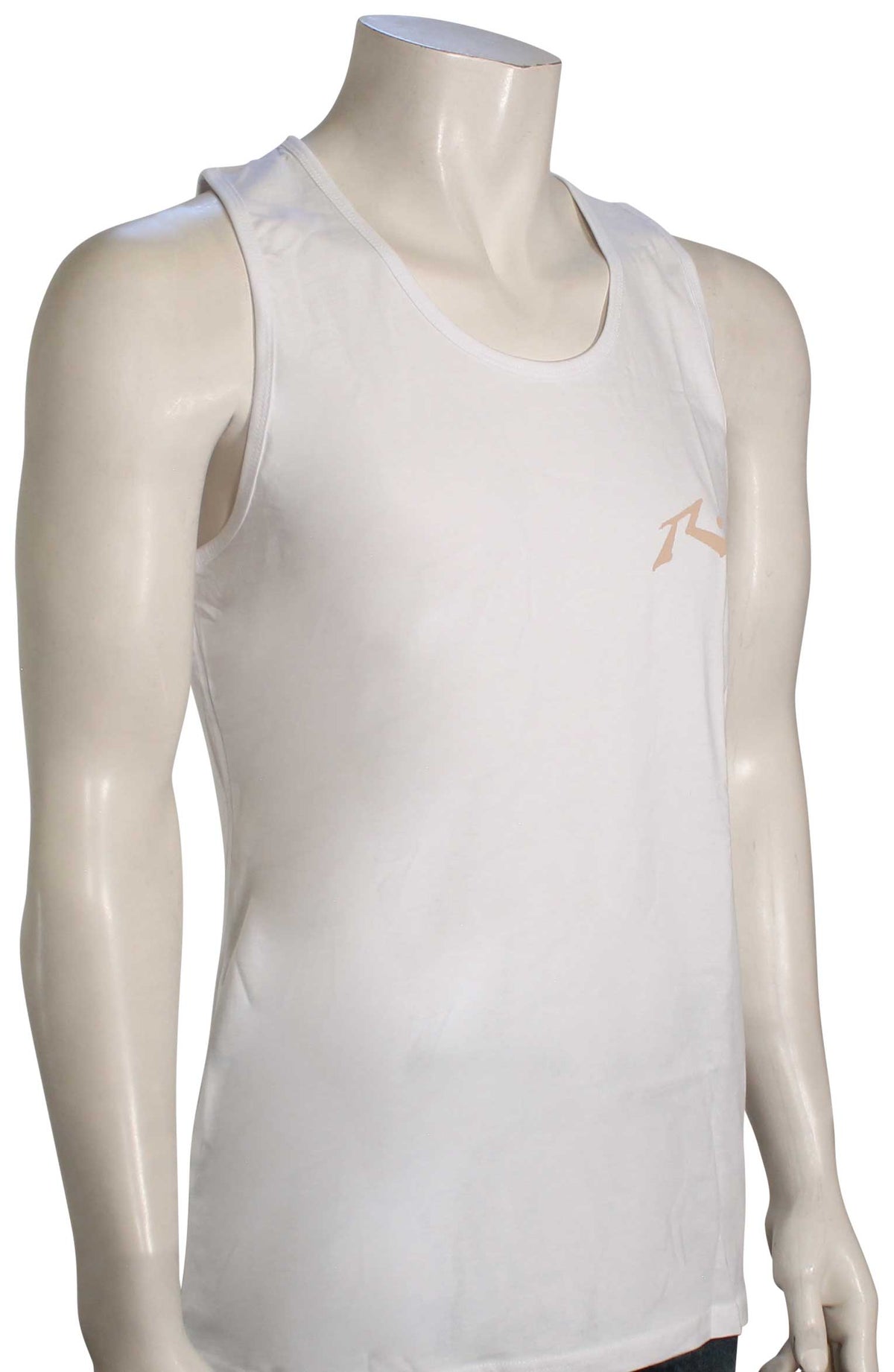 Rusty Slasher Tank - White, front view