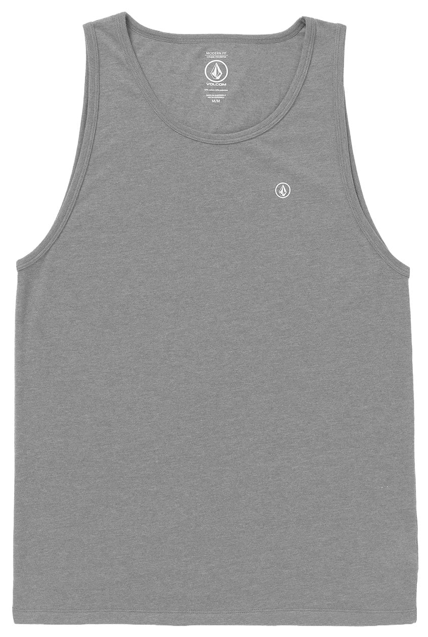 Volcom Solid Heather Men's Tank - Heather Grey