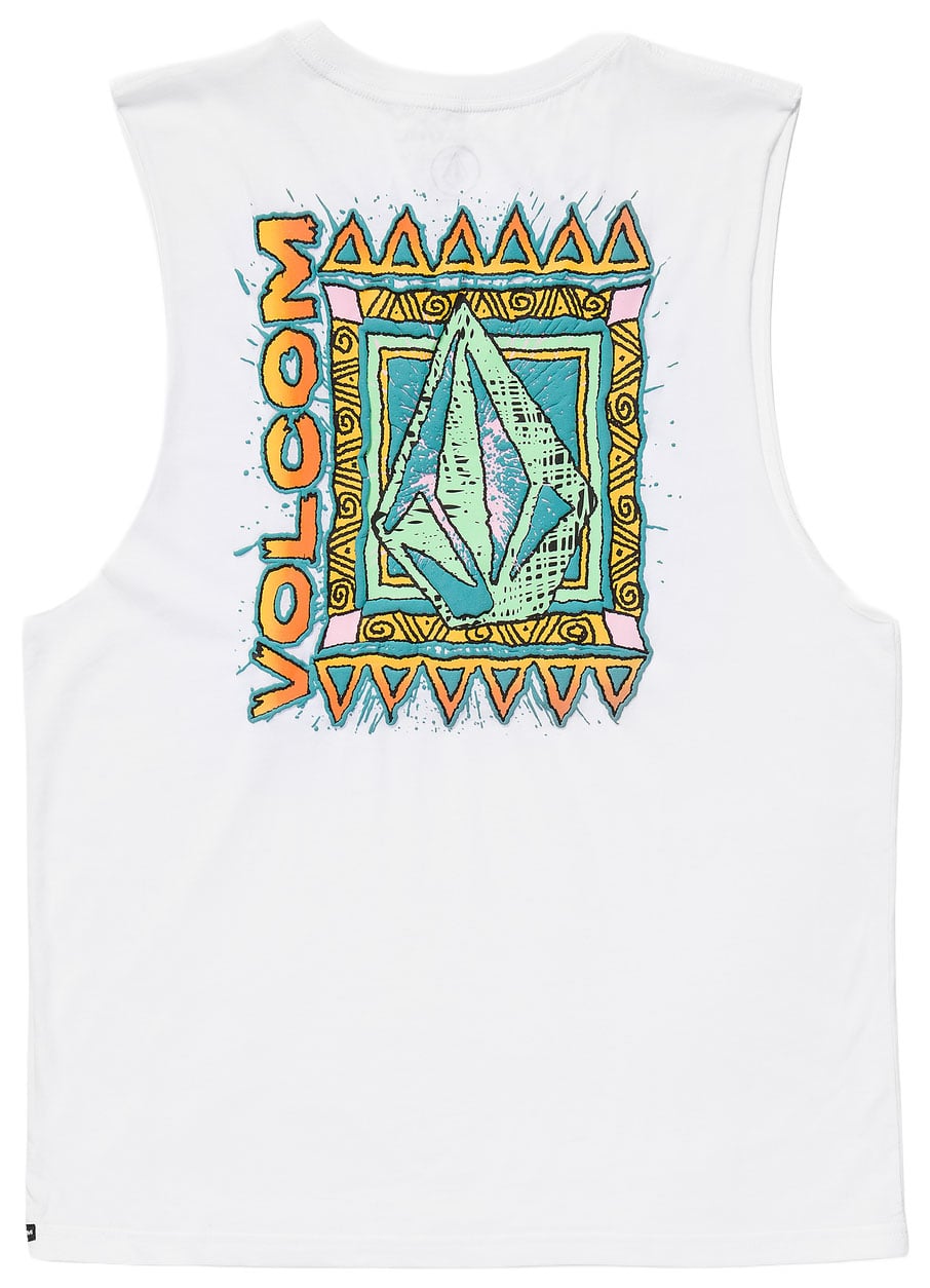 Volcom Bodie SLVLS Men's Tank - Heather Grey – back view