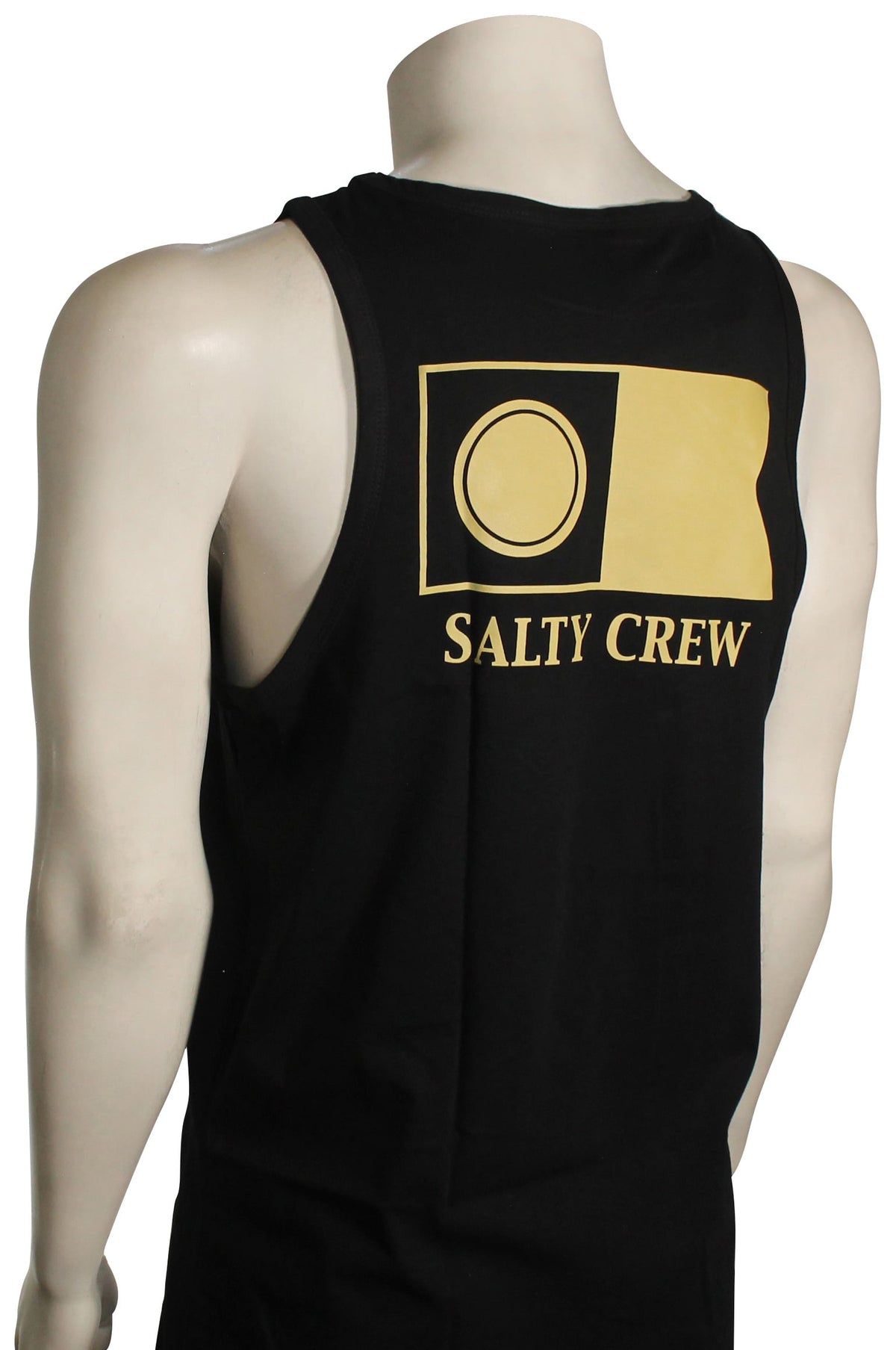 Salty Crew Flagship Tank - Black – back view