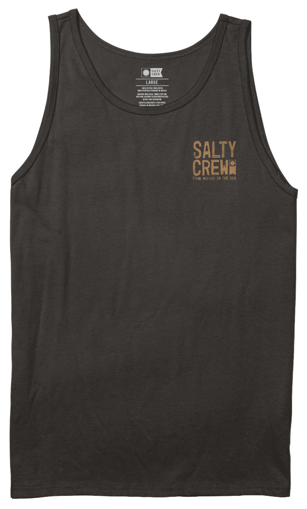 Salty Crew Tried And True Tank - Black