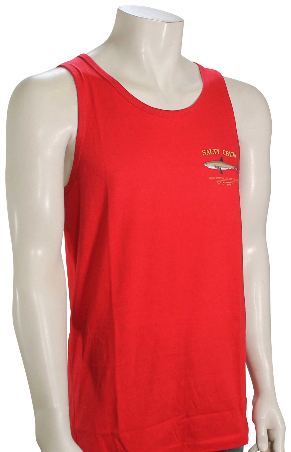 Salty Crew Bruce Tank - Cardinal, front view