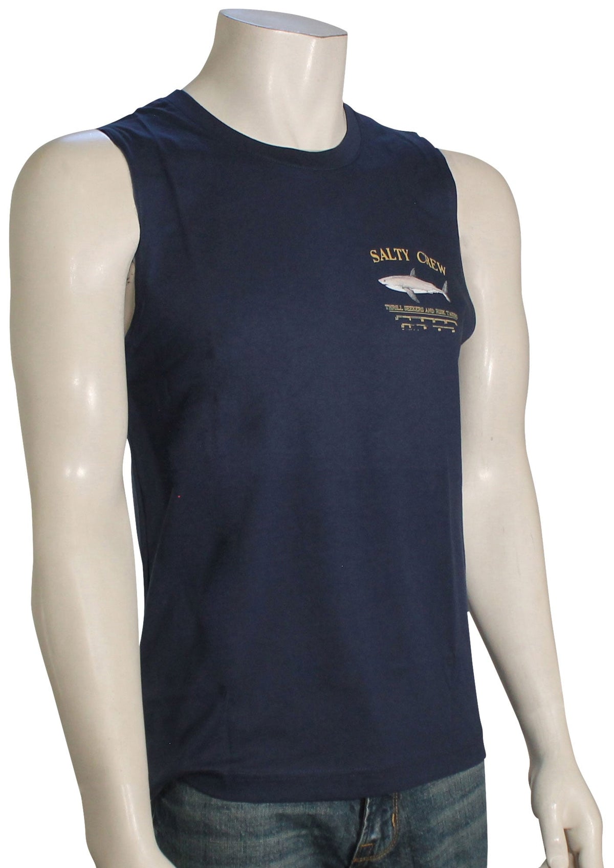 Salty Crew Bruce Muscle Tank - Navy