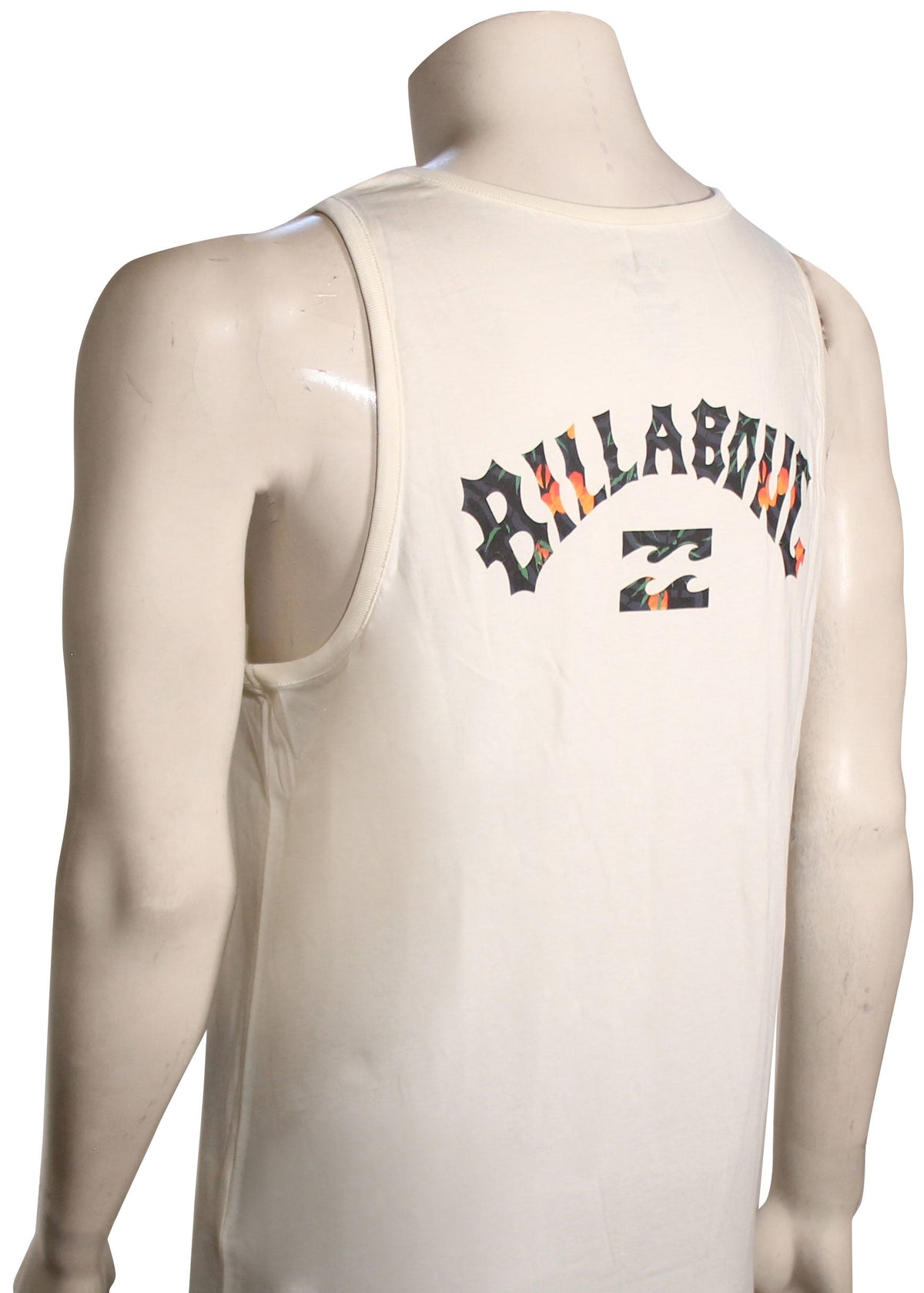 Billabong Arch Fill Tank - Off White – back view