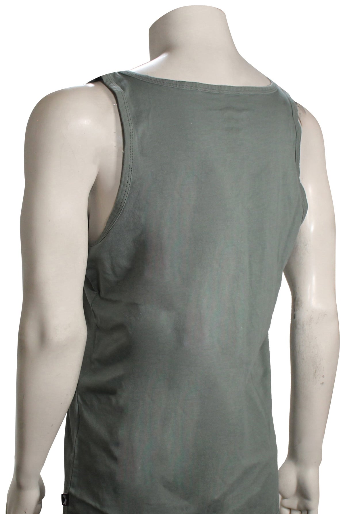 Billabong Essential Premium Wave Washed Tank - Dark Army – back view