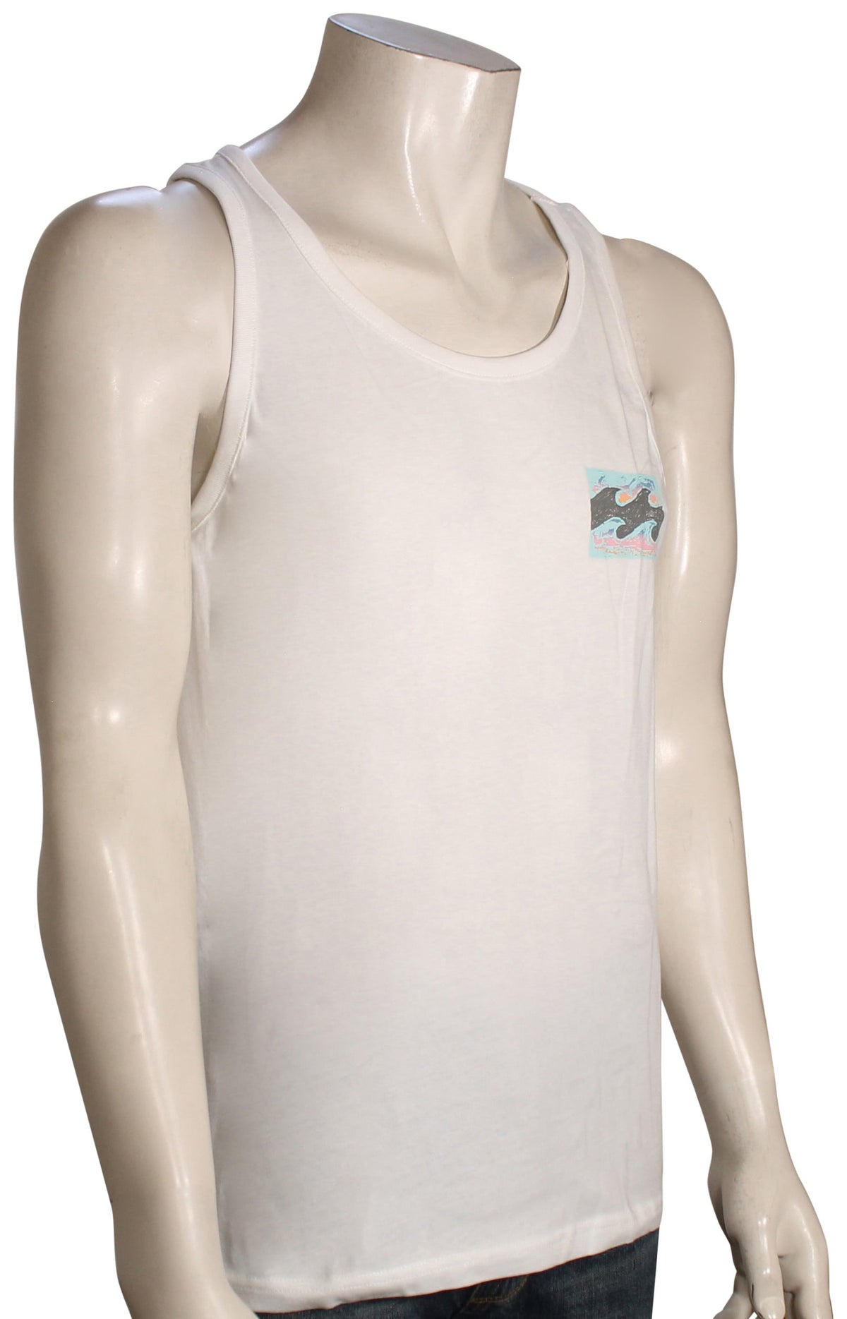 Billabong Crayon Wave Tank - Off White