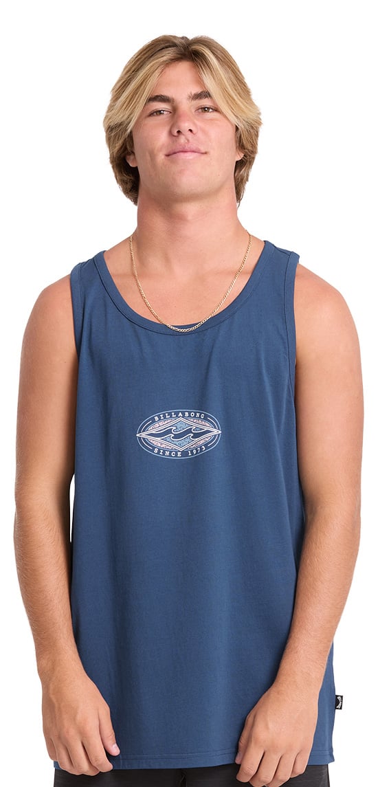 Billabong Rotor Diamond Premium Men's Tank - Dark Denim