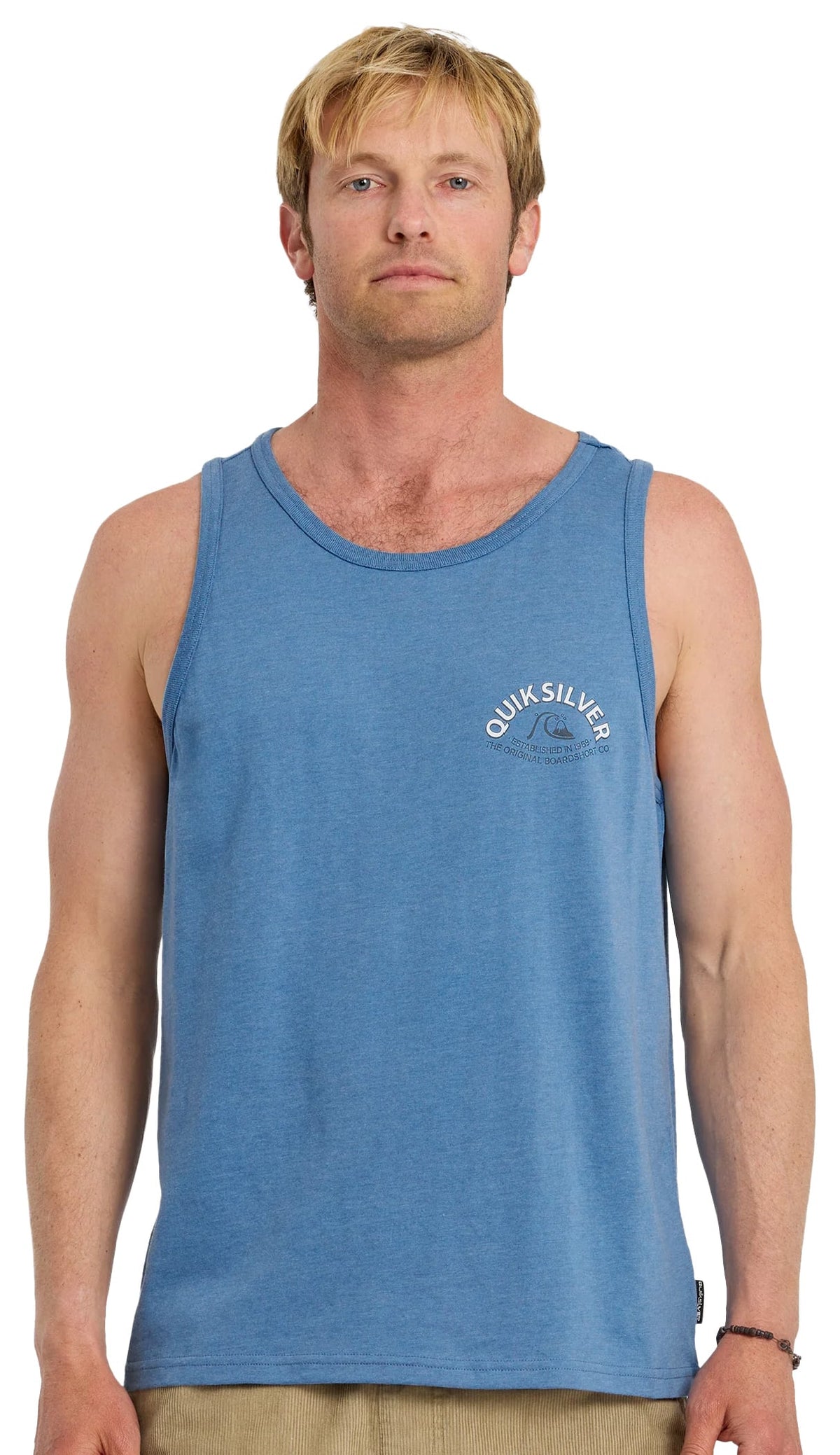 Quiksilver Bubble Arch Men's Tank - Riviera Heather