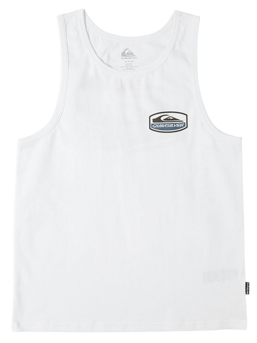 Quiksilver Shapers Crest Men's Tank Top - White