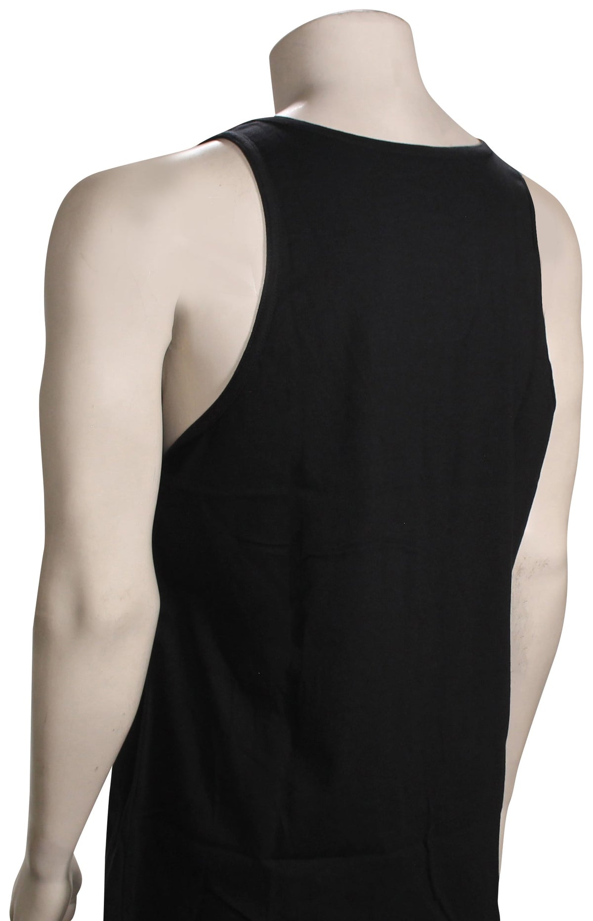 Hurley Linier Palm Tank - Black – back view