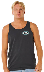 Rip Curl Trad Men's Tank - Washed Black