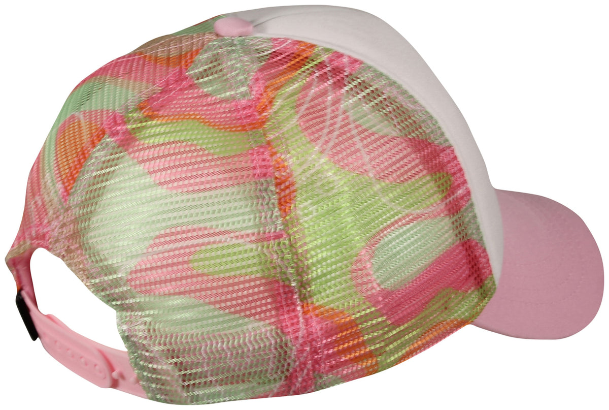 Roxy Donut Spain Women's Trucker Hat - Ambrosia Swirl – back view