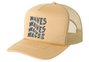 O'Neill Arlie Patch Women's Trucker Hat - New Wheat