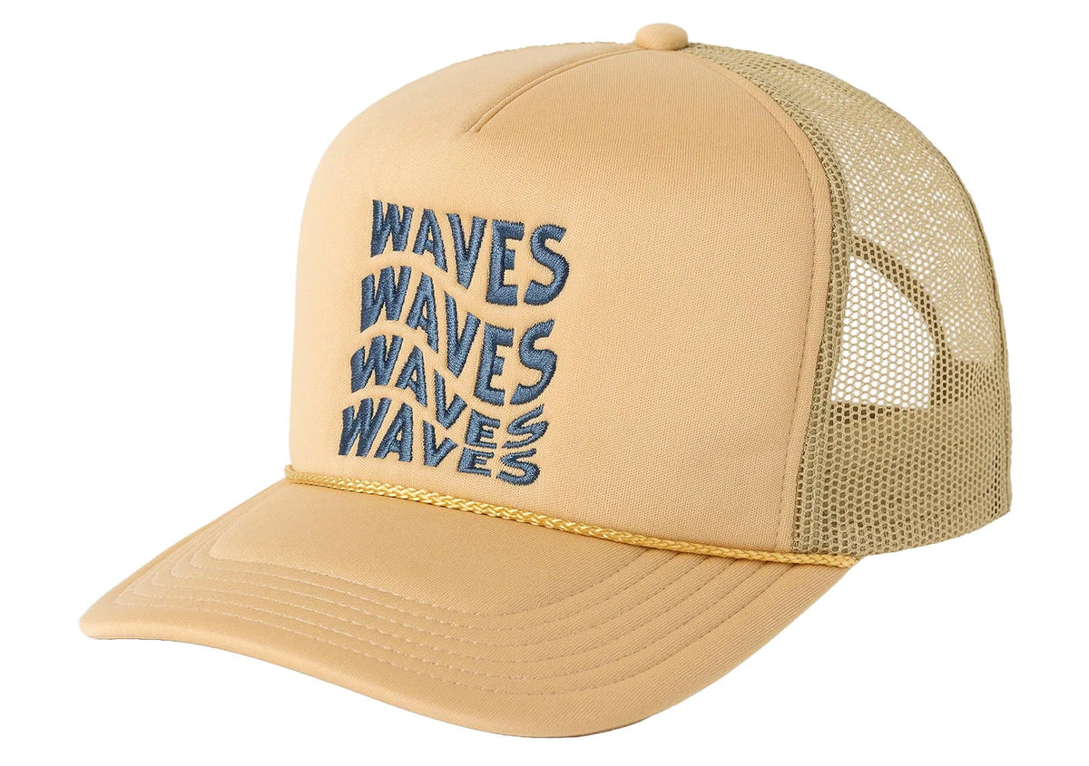 O'Neill Arlie Patch Women's Trucker Hat - New Wheat