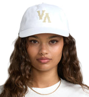 RVCA Dugout Dad Women's Hat - White