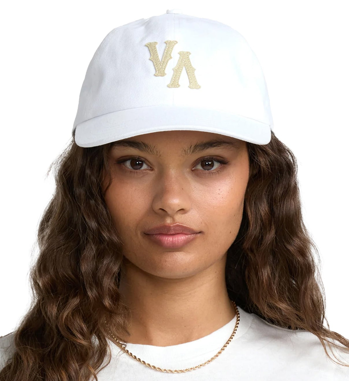 RVCA Dugout Dad Women's Hat - White
