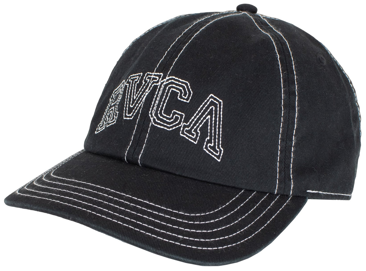 RVCA Contrast Stitch Women's Dad Hat - RVCA Black