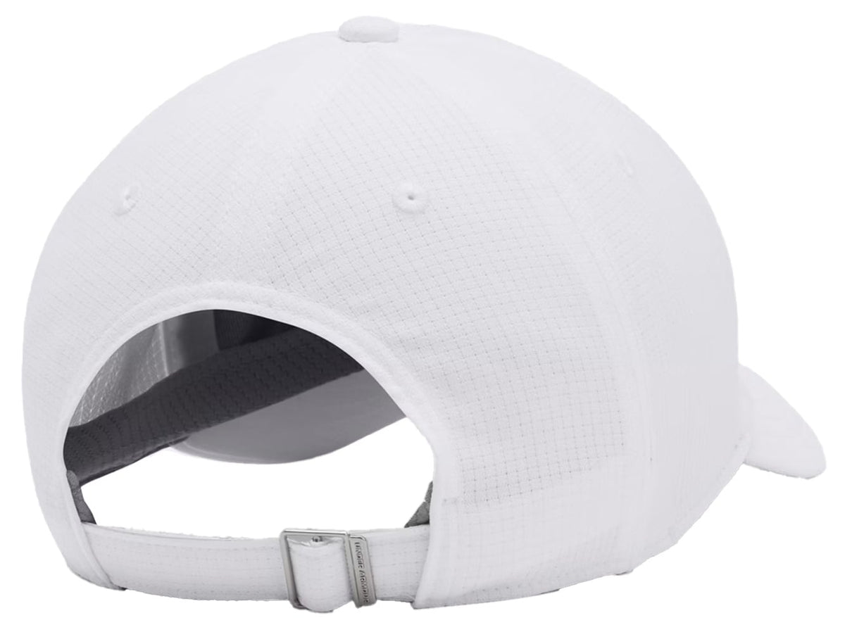 Under Armour Play Up Heathered Women's Hat - White / Distant Grey – back view