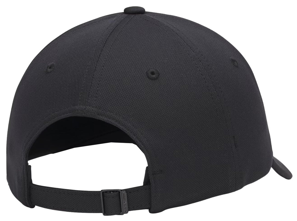 Under Armour UA Blitzing Low Women's Hat - Adjustable, Black / White – back view