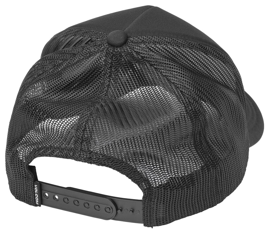 Volcom Stoneshow Women's Trucker Hat - Black – back view