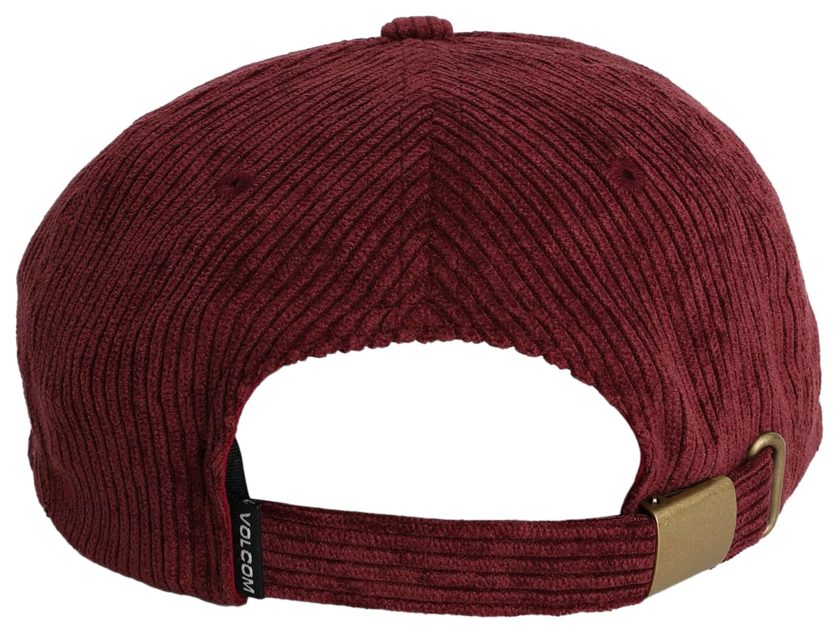 Volcom Full Stone Women's Dad Hat - Bordeaux Brown – back view
