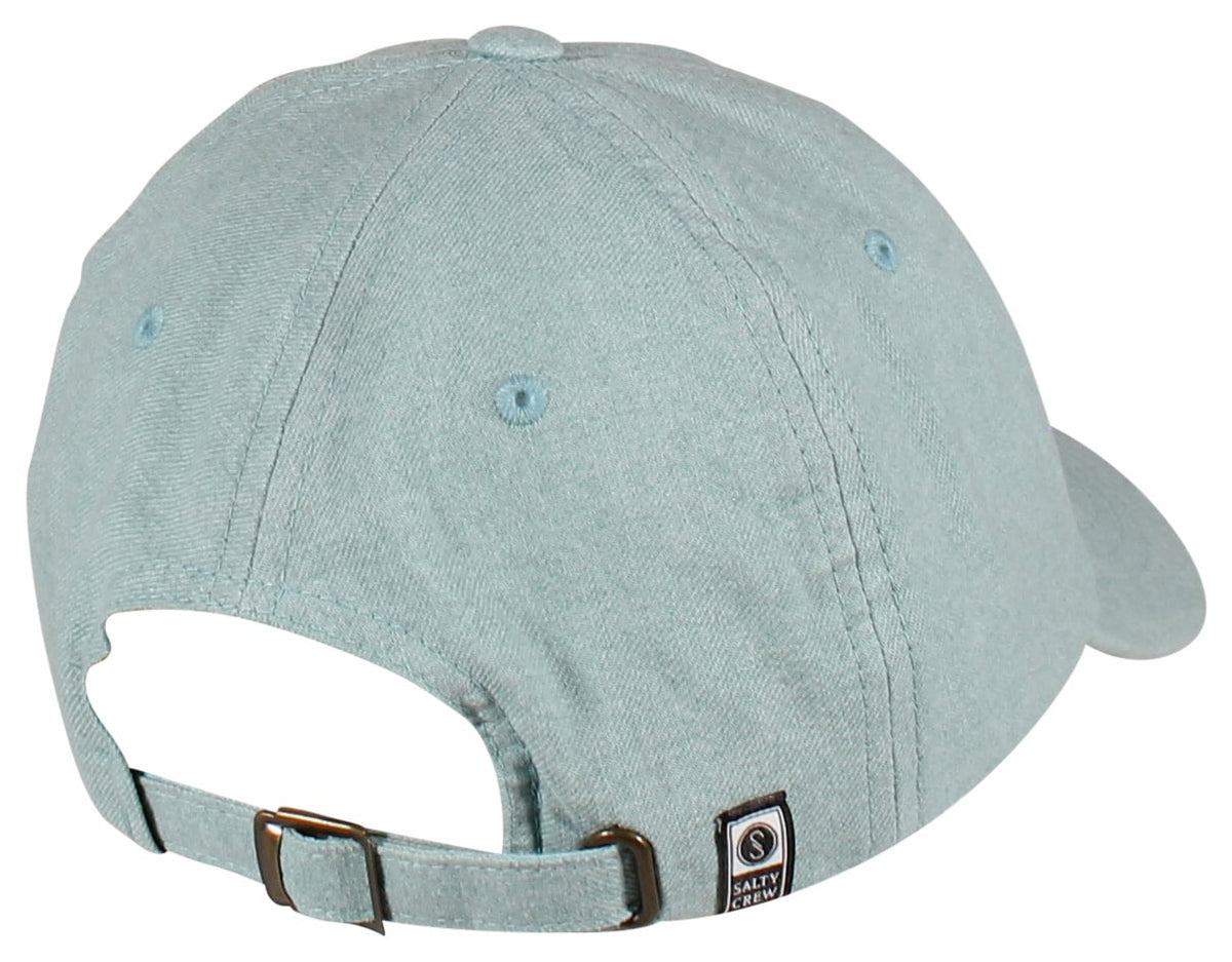 Salty Crew Beached Women's Dad Hat - Aqua – back view