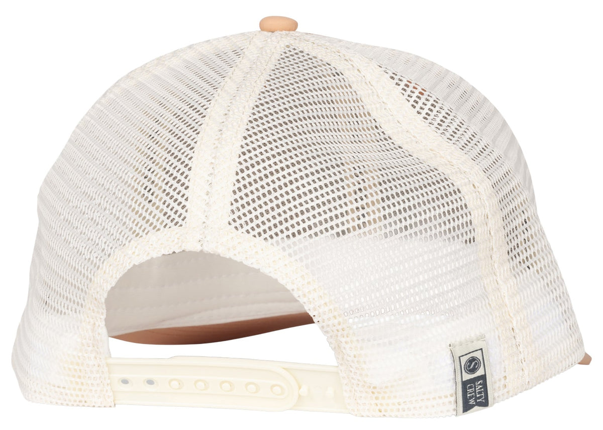 Salty Crew Bruce Retro Women's Trucker Hat - Apricot – back view