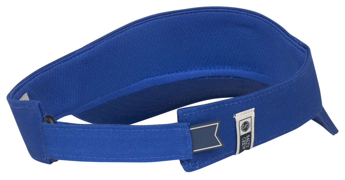 Salty Crew Deep Sea Women's Visor - Bold Blue – back view