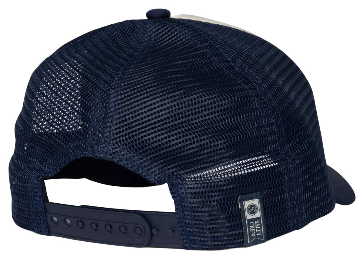 Salty Crew Collectable Women's Trucker Hat - Bright Navy – back view