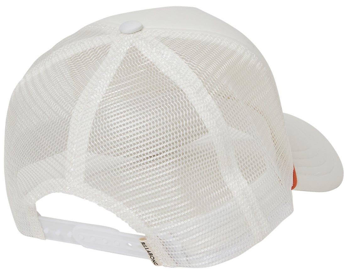 Billabong Grandpa Women's Trucker Hat - Salt Crystal – back view