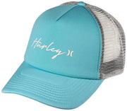 Hurley Icon Script Women's Trucker Hat - Topaz Mist
