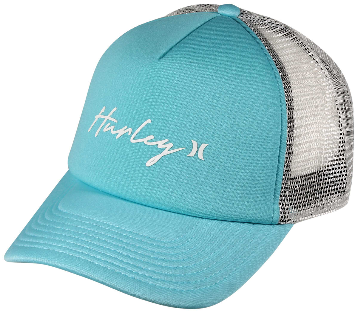 Hurley Icon Script Women's Trucker Hat - Topaz Mist