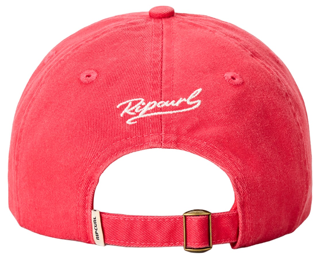 Rip Curl Mixed 6 Panel Women's Hat - Deep Red – back view