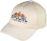 Rip Curl Brighter Sun Desto Women's Trucker Hat - Rip Curl Bone