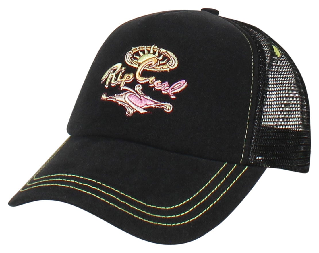 Rip Curl Mixed Revival Women's Trucker Hat - Original Washed Black