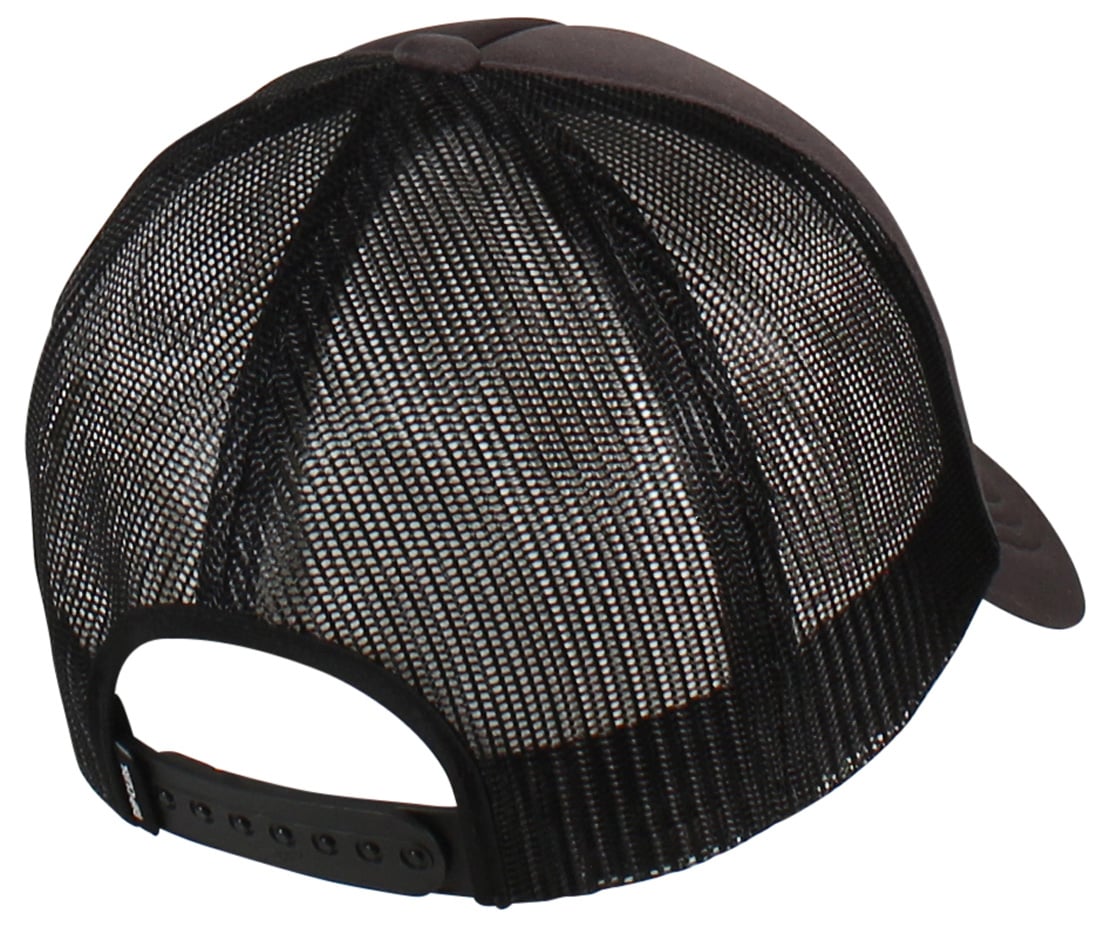 Rip Curl Tiki Tropics Desto Women's Trucker Hat - Washed Black – back view