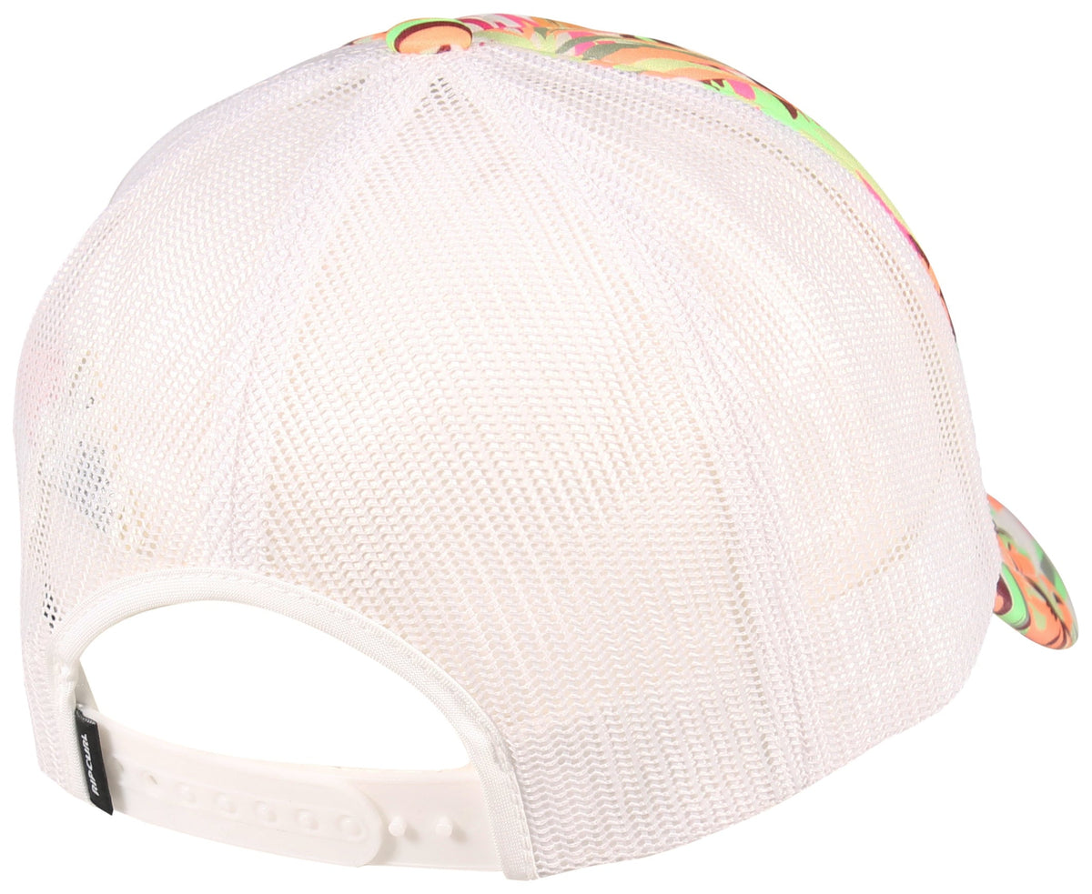 Rip Curl Mixed Women's Trucker Hat - White – back view