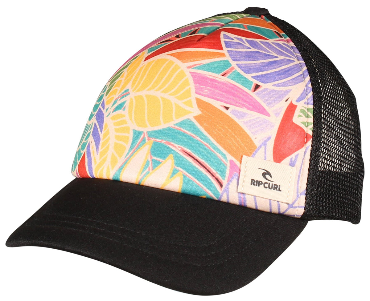 Rip Curl Mixed Yardage Women's Trucker Hat - Red