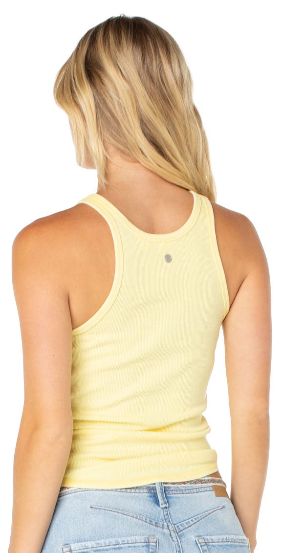 Roxy Boardwalk Women's Tank - Popcorn Solid – back view