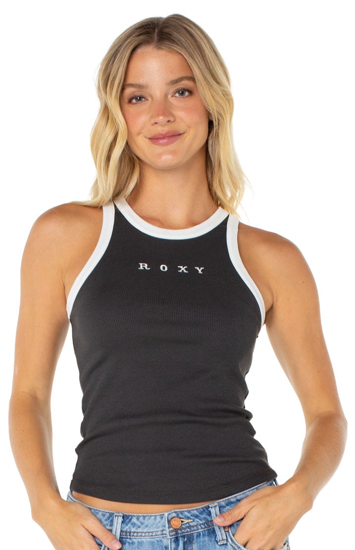 Roxy Boardwalk Women's Tank - Phantom Streamer