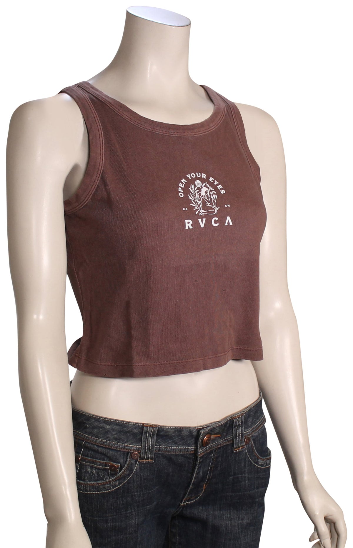 RVCA Flow Tank - Coffee Brown