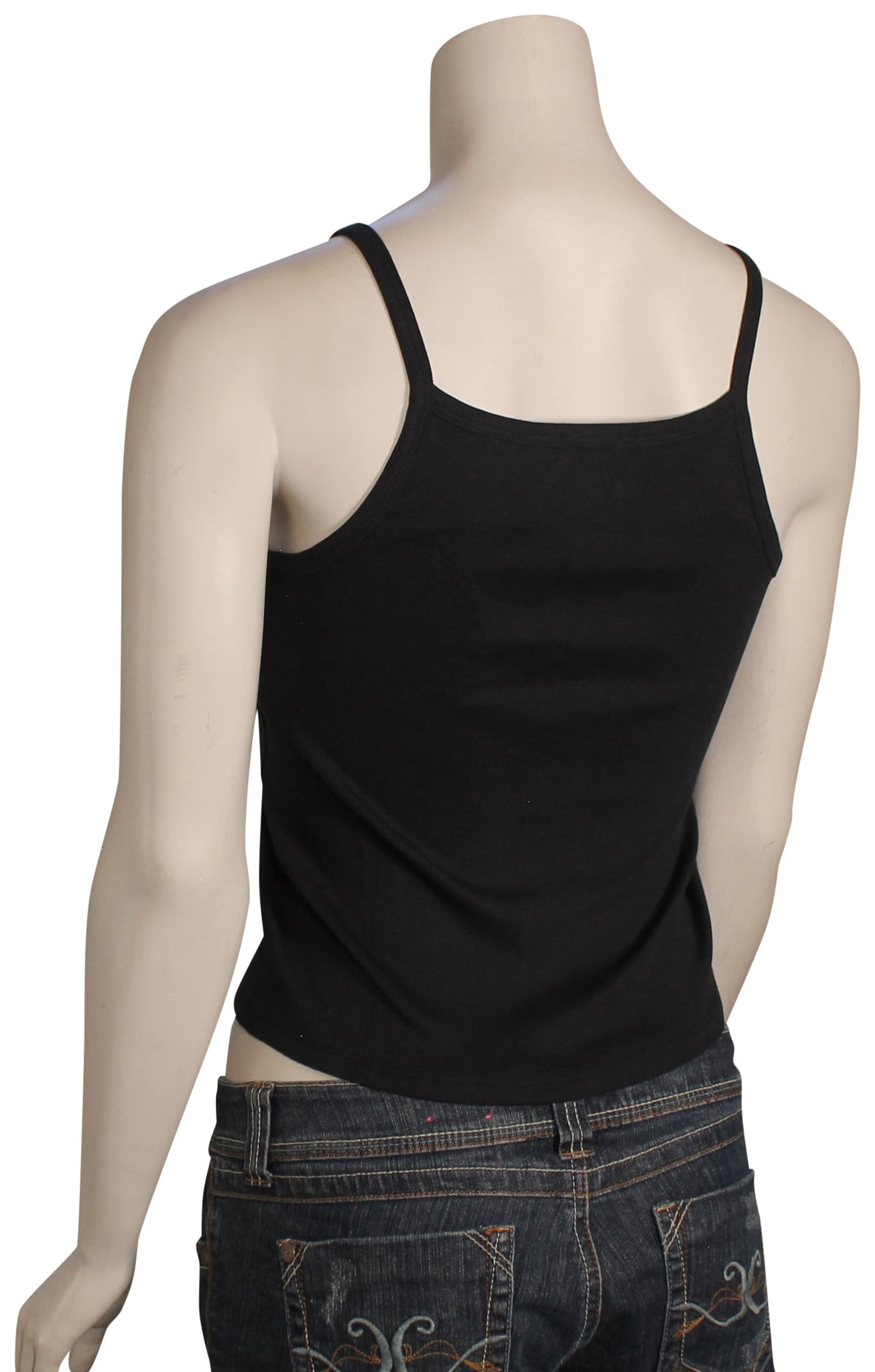 Volcom 1991 Strappy Women's Tank - Black – back view