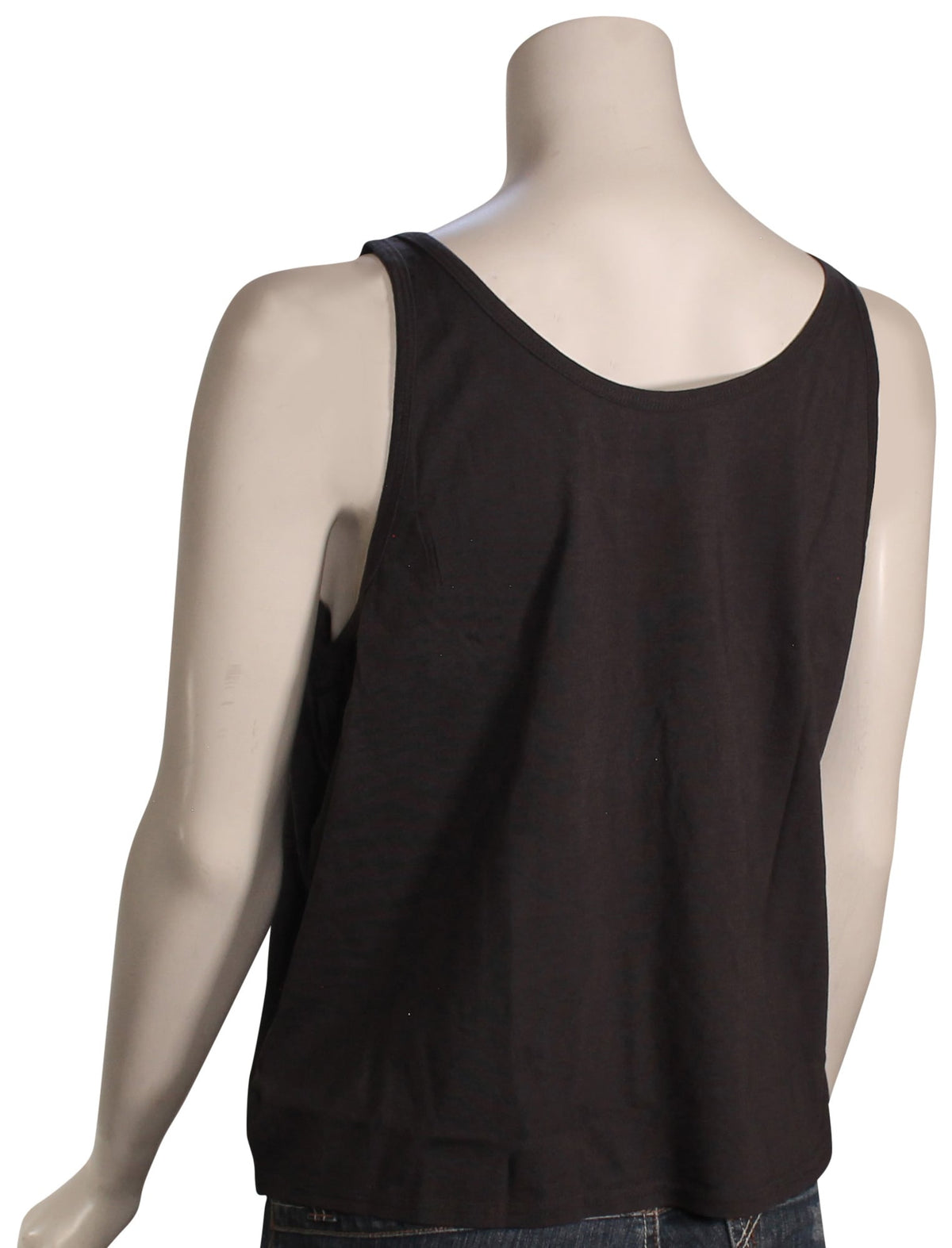 Volcom To The Bank Women's Tank - Vintage Black – back view