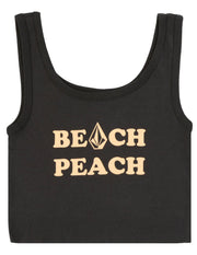 Volcom Coastal Tidal Wave Women's Tank - Vintage Black