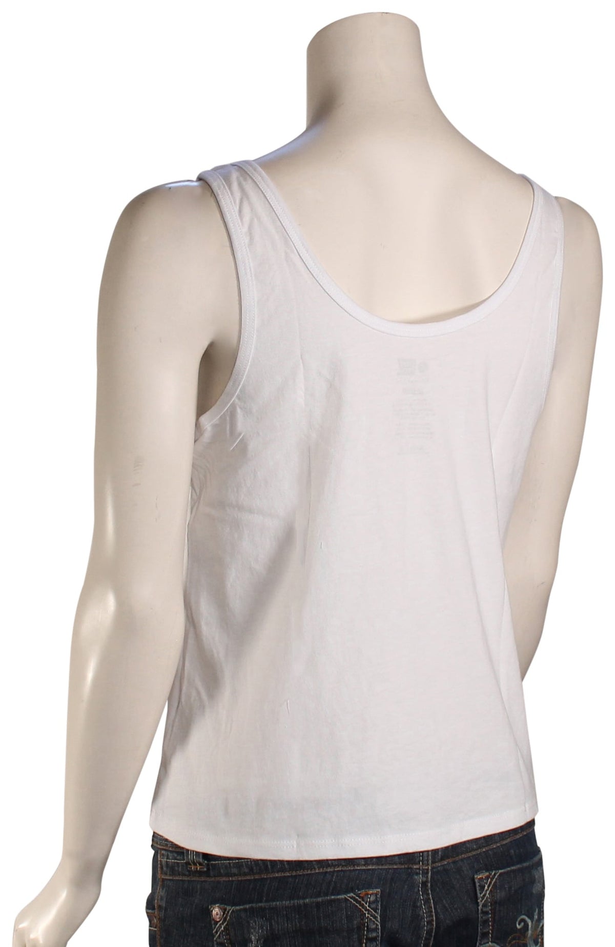 Salty Crew Alpha Classic Women's Tank - White – back view